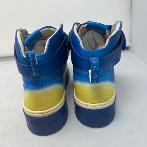 Six Hundred Four X Def Leppard Limited Edition On thru the night Hi Top Sneakers - Picture 6 of 11